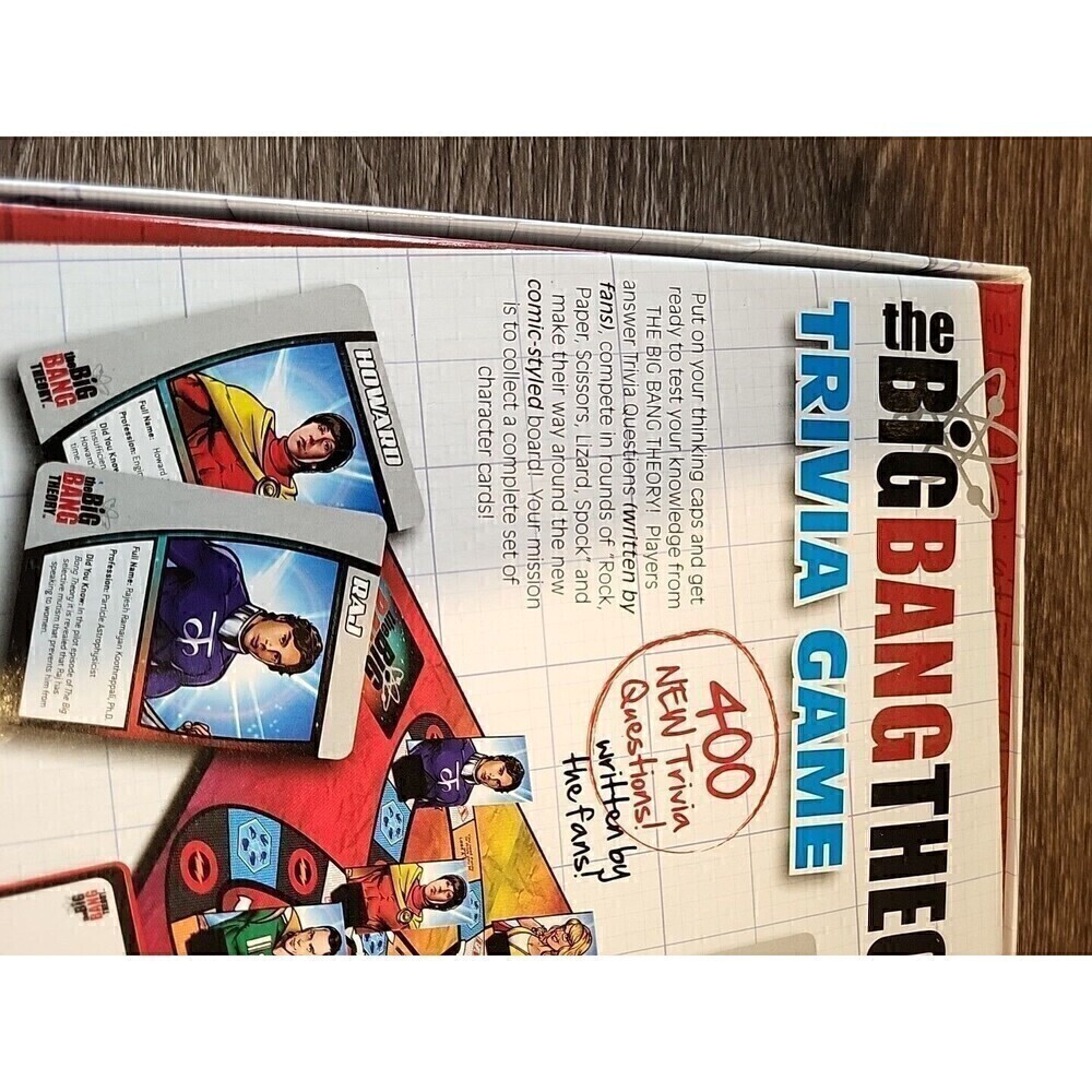The Big Bang Theory Fan Edition Trivia Game Adult Entertainment Party Fun - Picture 3 of 4